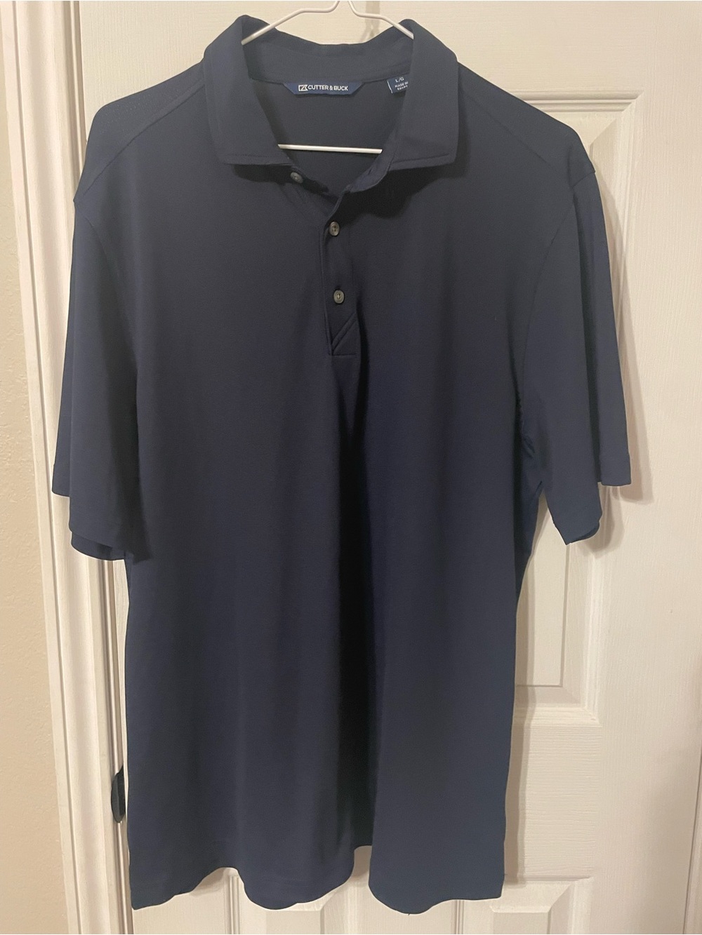 Cutter & Buck Men's Dark Navy Performance Polo